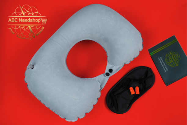 U-Shape Travel Pillow Gray Colour